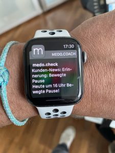 Pushnachrichten und Terminerinnerungen über medo.core